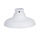 Adaptador para soportes para cámaras de videovigilancia - Blanco - Aleación de aluminio - Max 3Kg