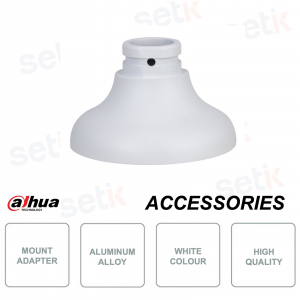 Halterungsadapter - Aluminiumlegierung - Weiße Farbe - Elegantes Design