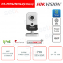 6 MP PoE IP-Würfelkamera – 2,8-mm-Objektiv – 8 m PIR – 10 m IR – Mikrofon – IVS