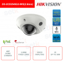 Dome 4MP IP PoE - Optical 2.8mm - IR 30m - Video Analysis - Microphone - Wi-Fi - Audio - Alarm
