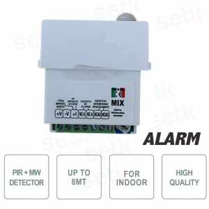 Dual Technology 1-Modul-Sensor - Light Series - Setik