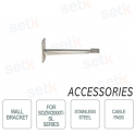 Dahua - Soporte de pared en acero inoxidable - Para la serie SDZW2000T-SL - Para uso en exteriores