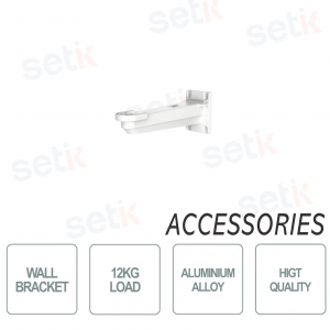 Dahua Wall bracket in aluminum alloy Load 12Kg White color