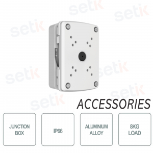 Boîte de jonction étanche Dahua IP66 en alliage d'aluminium Capacité 8Kg