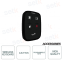 Control Remoto 4 Botones - Frecuencia 433MHz - Bentel