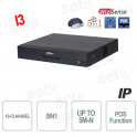 XVR Dahua 16 Channel Hdcvi 5M-N 1080P Ahd Tvi Cvbs Ip H.265 Wizsense AI IVS SMD Plus