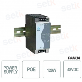 Alimentatore DIN 1 Uscita a morsetti 48Vdc - Dahua