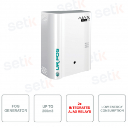Alarme antibrouillard - MODULAR 200 AJAX READY - 2 relais Ajax inclus - Jusqu'à 200 m3 - UR FOG