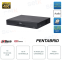 XVR ONVIF® 16 Kanäle 5in1 4K-N - 5MP - 16 IP-Kanäle und 16 analoge Kanäle - POS und IOT - Videoanalyse