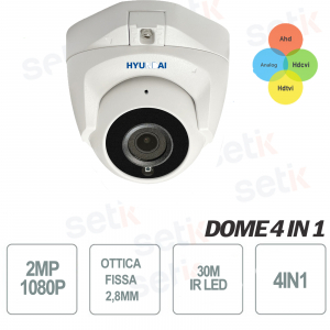 Hyundai 2MP 4 in 1 IR 18 LED HD Outdoor Camera