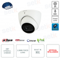 Eyeball IP PoE-Kamera ONVIF® - 2 MP - 2,8 mm fest - Künstliche Intelligenz - Mikrofon - IR 50 m