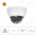 Telecamera IP Dome da esterno DAHUA IPC-D2FG2 - 2MP - Smart IR 30mt - Ottica 2.8mm