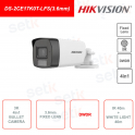 Telecamera Bullet 4in1 - 3K - Ottica 3.6mm - IR 40m e luce bianca 40m - IP67