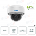 Hyundai 4 MP IR 2.8 mm H.265 cámara IP ONVIF® PoE para exteriores