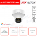 Caméra intérieure PT Turbo HD - 2MP Full HD ColorVu - Objectif 2.8mm - Smart IR 20m - Microphone