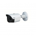 Cámara térmica Dahua Bullet 4MP Lente visible 12mm Lente térmica 10mm Detección de temperatura IR30 Audio IP67