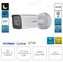 POE IP Camera ONVIF® 2MP - 2.8-12mm - LPR - Video Analysis - Smart IR 50m