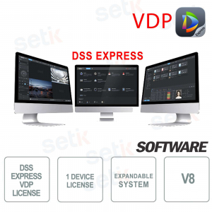 VMS Dahua Software DSS EXPRESS Bildtelefonlizenz