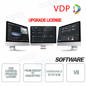 VMS Dahua-Software-Upgrade-Lizenz Von DSSEXP-VDP auf DSSEXP-PRO-VDP