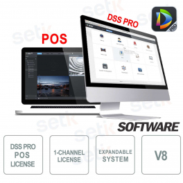 VMS Dahua Software DSS PRO Licenza POS