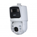 Cámara panorámica + PTZ - IP ONVIF® - Lente panorámica 4mm - Detalle 4,8 mm–115 mm - Inteligencia artificial