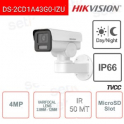 TELECAMERA BULLET HIKVISION 4 MP 2.8 MM - 12 MM IR H.265+  WDR