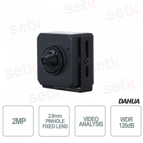 Dahua 2MP Pinhole IP Camera with Starlight and AI Intelligence