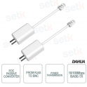 EoC 2 Convertisseur passif RJ45-BNC Alimentation Dahua
