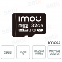 Carte microSD 32 Go - Classe 10 - Imou