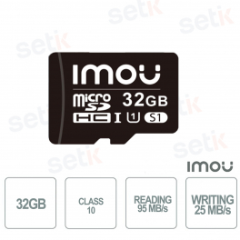 32GB MicroSD Card - Class 10 - Imou