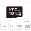 Carte microSD 128 Go - Classe 10 - Imou