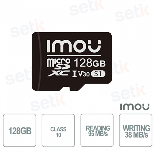 128GB MicroSD Card - Class 10 - Imou