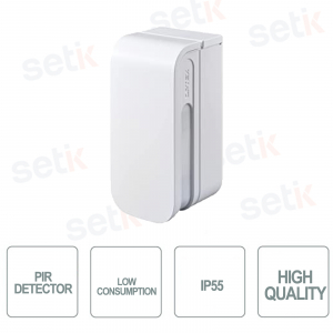 Rilevatore Doppio PIR Senza Fili - IP55