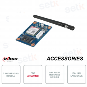Module GPRS GPS SMS - Pour centrales ARC3008C - Italien