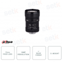 Lente para cámaras de vigilancia - 10MP - 12mm - sensor de 1 pulgada