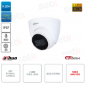 Telecamera IP POE ONVIF® Eyeball 8MP - Ottica 2.8mm - Video Analisi - IR 30m