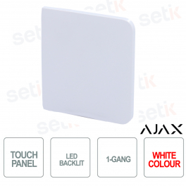Bouton latéral pour LightSwitch 1-gang / 2-way Ajax Blanc