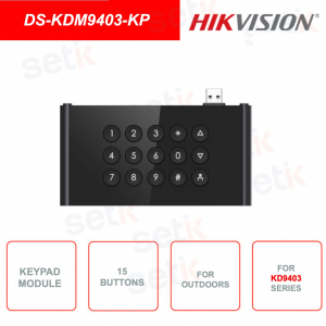 Teclado retroiluminado - Para la serie KD9403 - 15 teclas