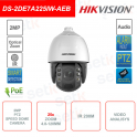 Teleccamera IP POE 2MP Speed Dome PTZ - 4.8-120mm - Zoom 25x - Video Analisi