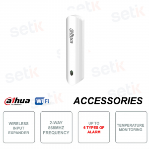 Modulo wireless ARM310-W2-868 per sensori cablati con autonomia 4 anni - Dahua