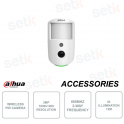 Detector PIR inalámbrico con cámara de 2MP - Frecuencia 868Mhz - Interior