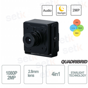 Dahua Starlight Mini 2MP Camera with WDR and 4in1 Signal