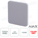 Einzeltaste für LightSwitch 1-fach / 2-fach Ajax Grey