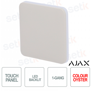 Single button for LightSwitch 1-gang / 2-way Ajax Color Oyster