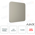 Tasto singolo per LightSwitch 1-gang / 2-way Ajax Color Oliva