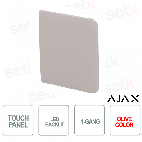 Side key for LightSwitch 1-gang / 2-way Ajax Olive