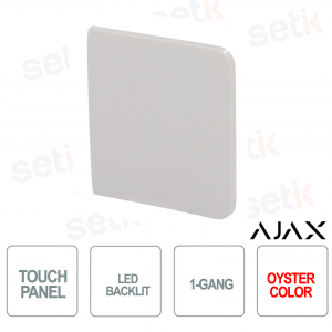 Tecla lateral para LightSwitch de 1 elemento/2 vías Ajax Oyster
