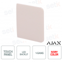 Clé latérale pour LightSwitch 1-gang / 2-way Ajax Ivoire