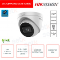 Telecamera Turret IP POE - 2MP - Ottica varifocale 2.8-12mm - Smart IR 30m