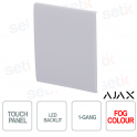 Tasto centrale per LightSwitch 1-gang / 2-way Ajax Nebbia